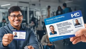 Disability identification card